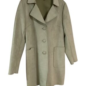 Faux Suede coat, Size S